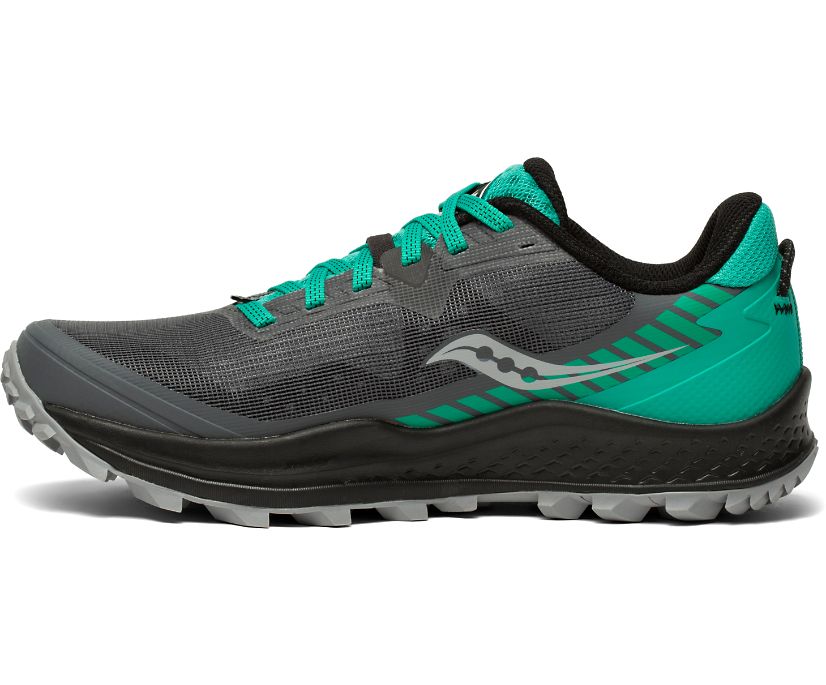 Női Saucony Peregrine 11 Trail Futócipő Szürke Világos Türkiz | HU 613YXF